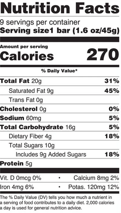 Caramel Nougat Bar