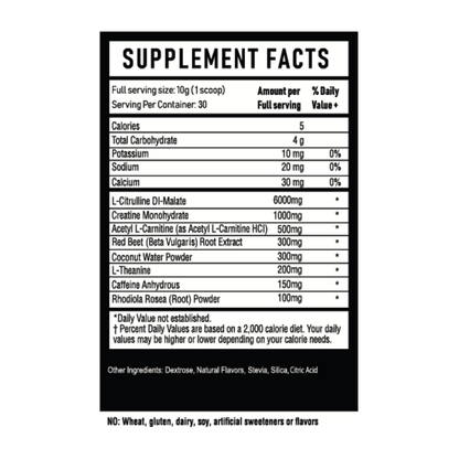 Pre-Workout - Frozen Lemonade