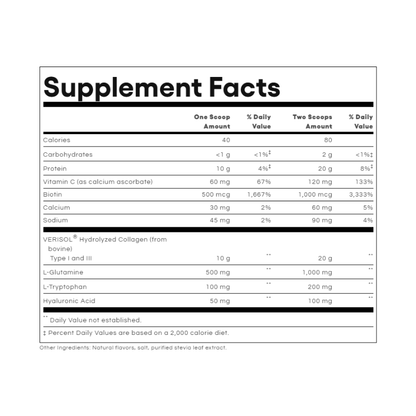 Total Body Collagen - Vanilla