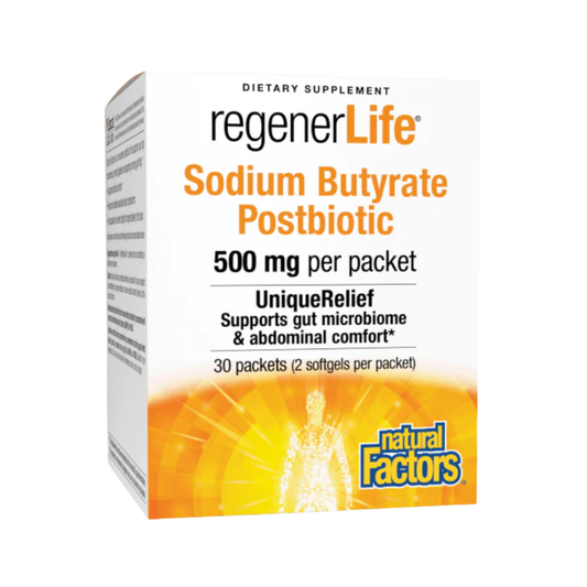 RegenerLife Sodium Butyrate Postbiotic 500mg