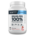 100% Grass-Fed Whey Protein Isolate - Strawberry Milkshake