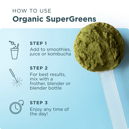 Organic Super Greens - Alkalize & Detox