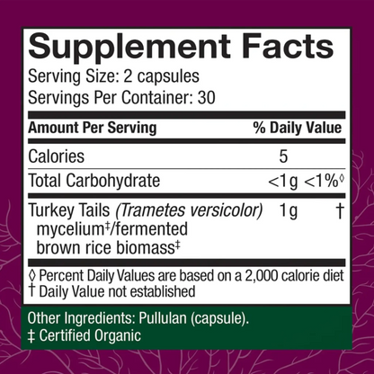 Turkey Tail 60 Capsules