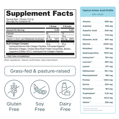 Multi Collagen Protein - Vanilla