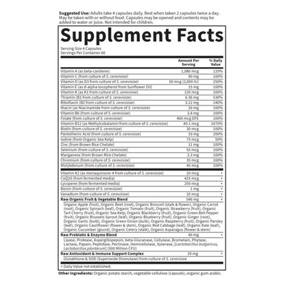 Vitamin Code 50 & Wiser Men's Multivitamin