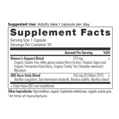 SBO Probiotics 25billion - Women's