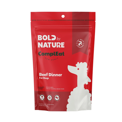 Frozen Beef Dinner for Dogs