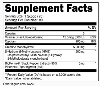 Creatine HMB - Strawberry Lemonade