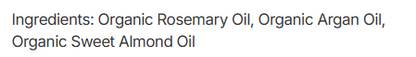 Vitality Hair Growth Oil