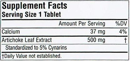 Artichoke Extract 500 Mg