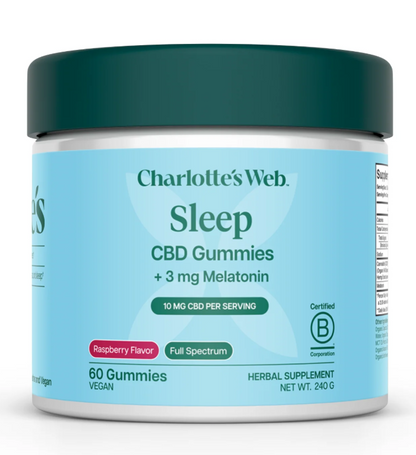 Plant-Based CBD 10mg Sleep - Raspberry