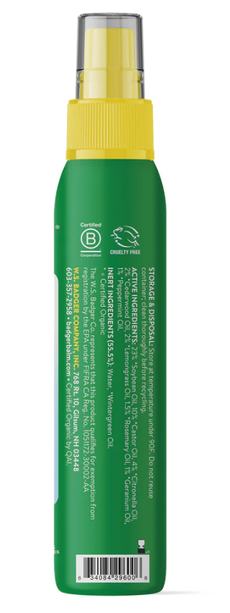 Anti-Bug Shake & Spray DEET-Free Natural Bug Spray