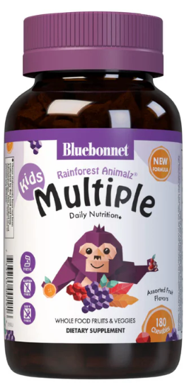 Rainforest Animalz Whole Food Multi - Assorted Fruit