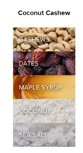 The Only Bar - Coconut Cashew