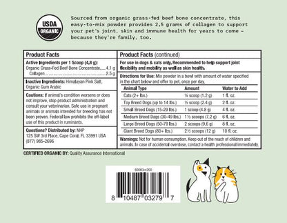 Vet Formulated Organic Collagen