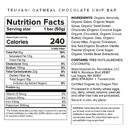 The Only Bar - Oatmeal Chocolate Chip