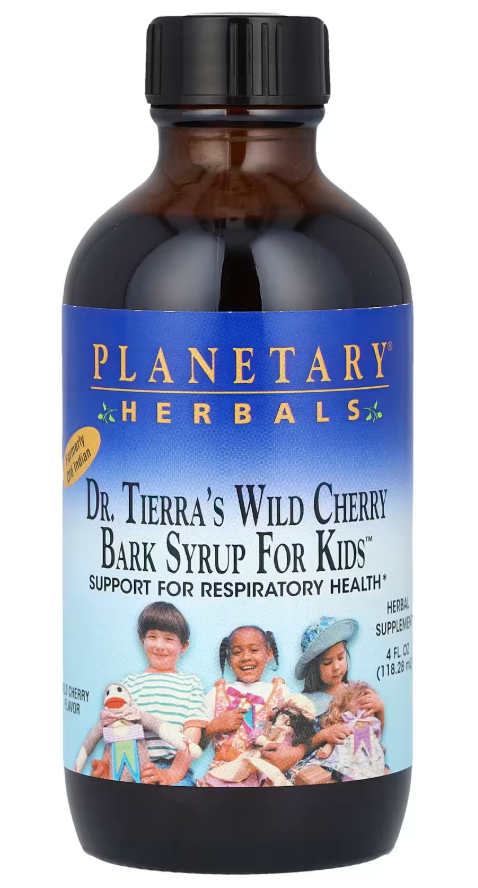 Wild Cherry Bark Syrup Kids 4oz