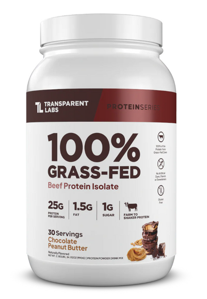 100% Grass-Fed Beef Protein Isolate - Chocolate Peanut Butter