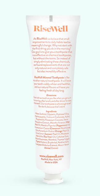 Adult Mineral Toothpaste - Wild Mint