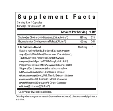 Bile Nutrients