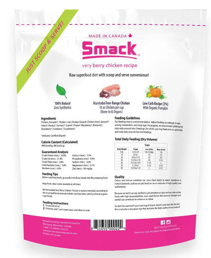 Very Berry Chicken Dog Superfood