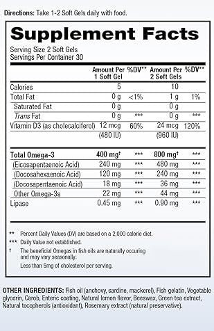 Vital Omega Gold - Easy Swallow
