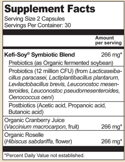 Woman Fermented Probiotic 60 Vegan Capsules