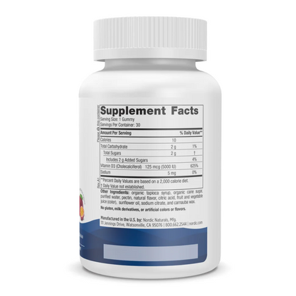 Vitamin D3 5000IU Gummies