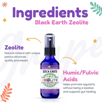 Zeolite Detox 4 Kids - liquid dropper