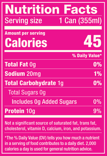 Clear Sparkling Protein (RTD) - Grapefruit