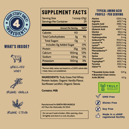 Whey Back Vanilla Whey Protein