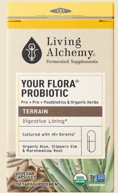 Terrain Fermented Symbiotic 60 Vegan Capsules