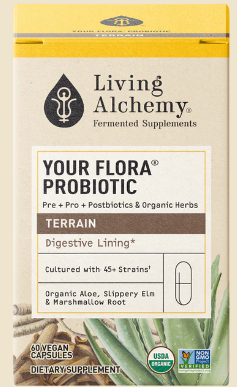 Terrain Fermented Symbiotic 60 Vegan Capsules