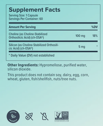 BioSil for Hair & Skin Vegan Liquid Capsules