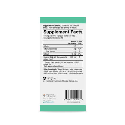 Liquid Ashwagandha Packets
