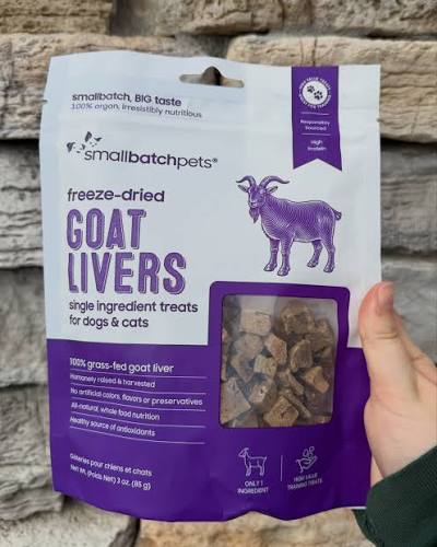 Freeze-Dried Goat Livers