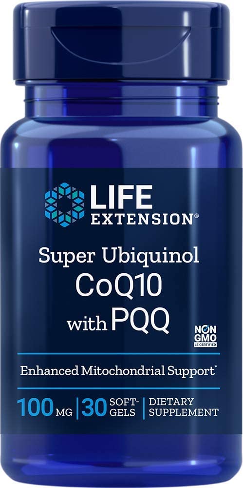 Super Ubiquinol CoQ10 with PQQ 100mg