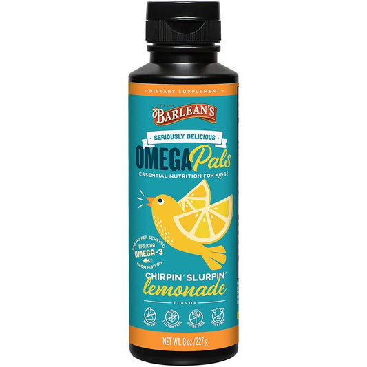 Seriously Delicious Omega Pals Swirl Fish Oil - Lemonade