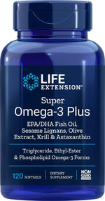 Super Omega-3 with Sesame Lignans Olive Extract Krill & Astaxantin