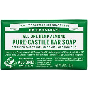 All-One Hemp Pure Castile Bar Soap - Almond