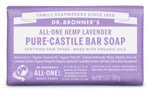 All-one Hemp Pure Castile Bar Soap - Lavender