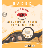 Millet & Flax Garlic Chips