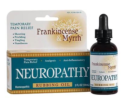 Frankincense & Myrrh Neuropathy Rubbing Oil