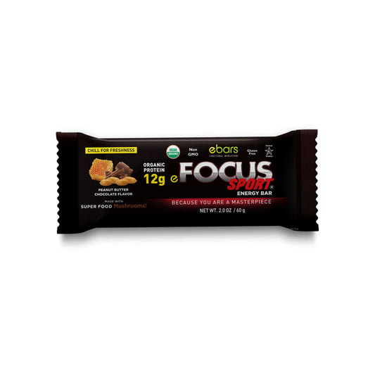 FOCUS Organic Bar - Chocolate Peanut Bar