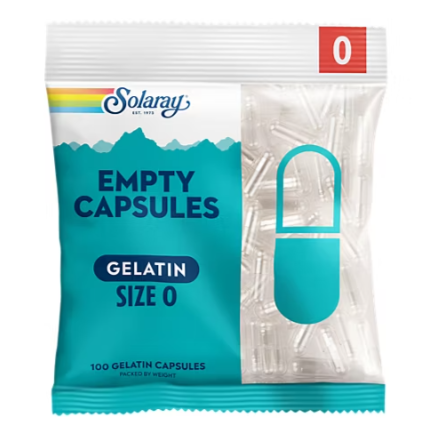 Size 0 Empty Gelatin Capsules