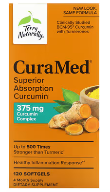 CuraMed Superior Absorption Curcumin 375mg
