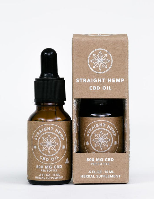 Full Spectrum 500mg CBD Sublingual Hemp Oil