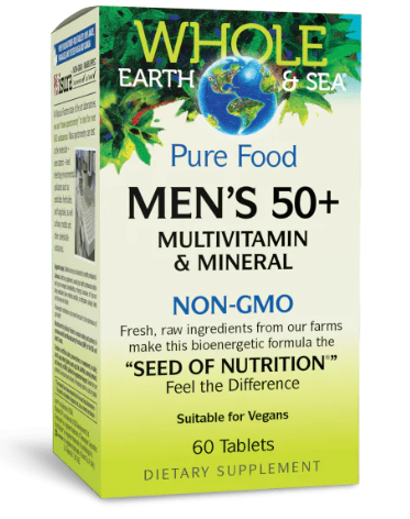 Whole Earth and Sea Men's 50+ Multivitamin & Mineral