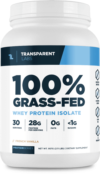 100% Grass Fed Whey Protein - French Vanilla