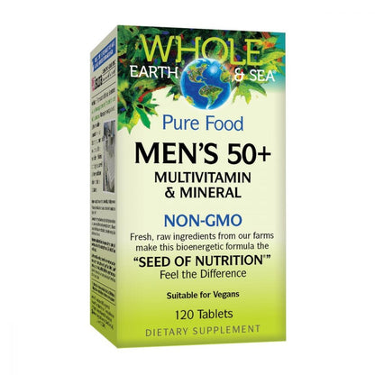 Whole Earth and Sea Men's 50+ Multivitamin & Mineral